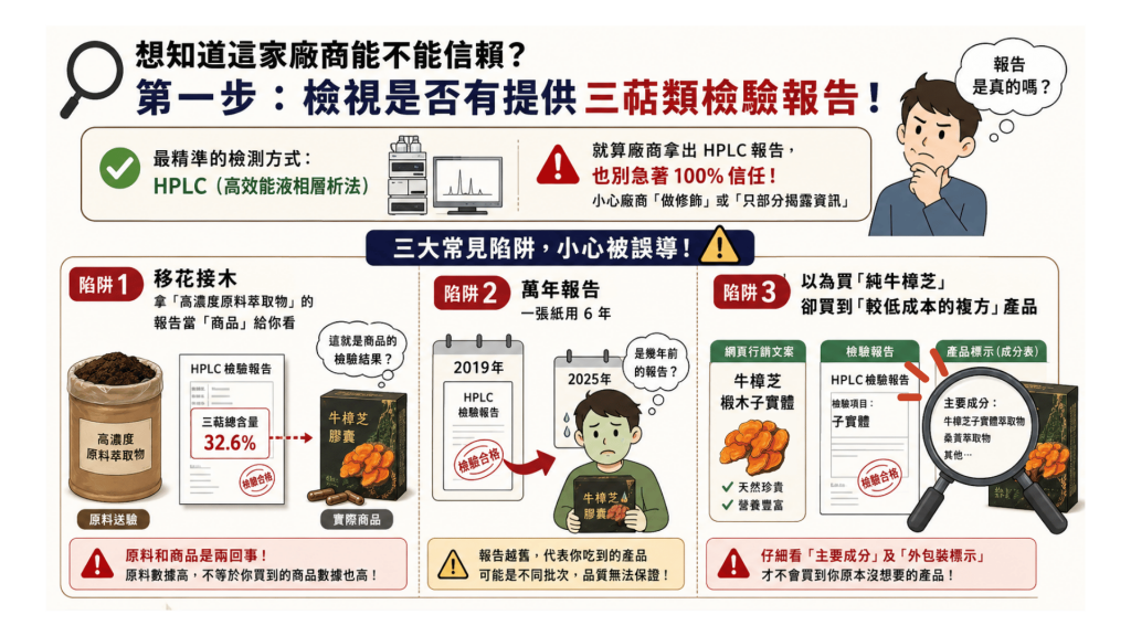 牛樟芝3大銷售陷阱